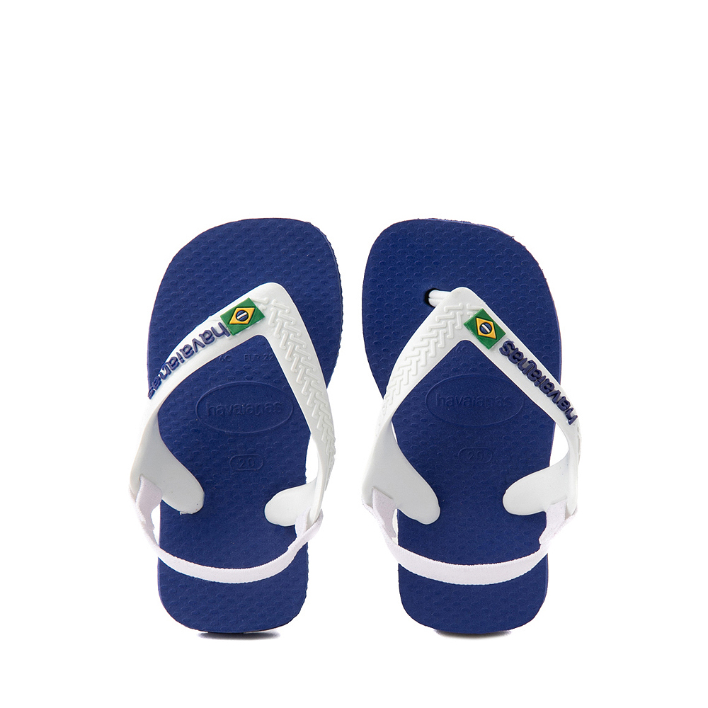 Havaianas Brazil Logo Sandal - Baby / Toddler - Marine Blue