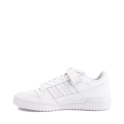 Alternate view of Mens adidas Forum Low Athletic Shoe - White Monochrome