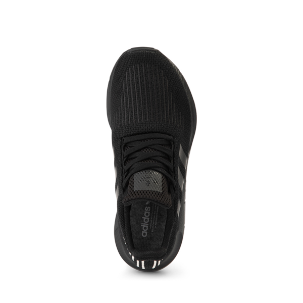 alternate view Womens adidas Swift Run Athletic Shoe - Black MonochromeALT2