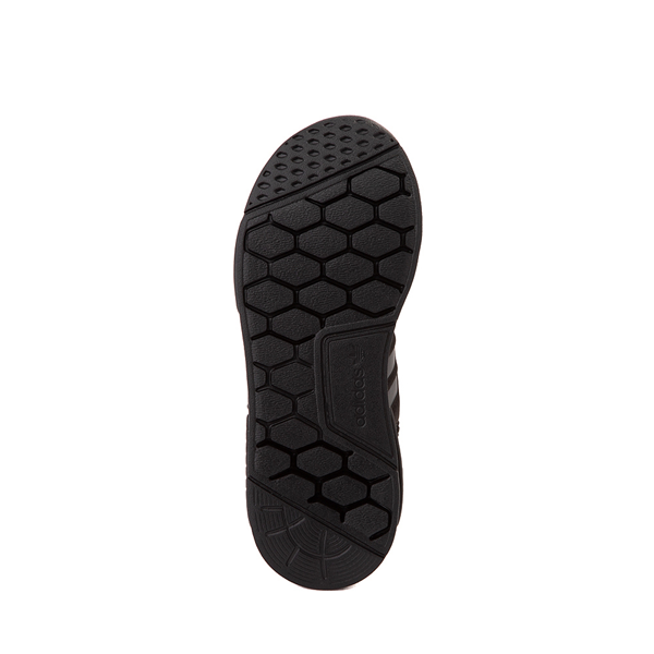 alternate view adidas NMD 360 Slip On Athletic Shoe - Little Kid - Black MonochromeALT3