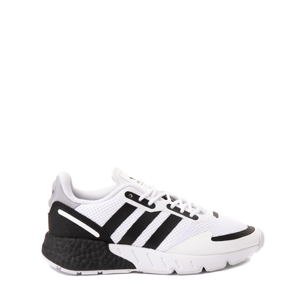 Main view of adidas ZX 1K Boost Athletic Shoe - Big Kid - White