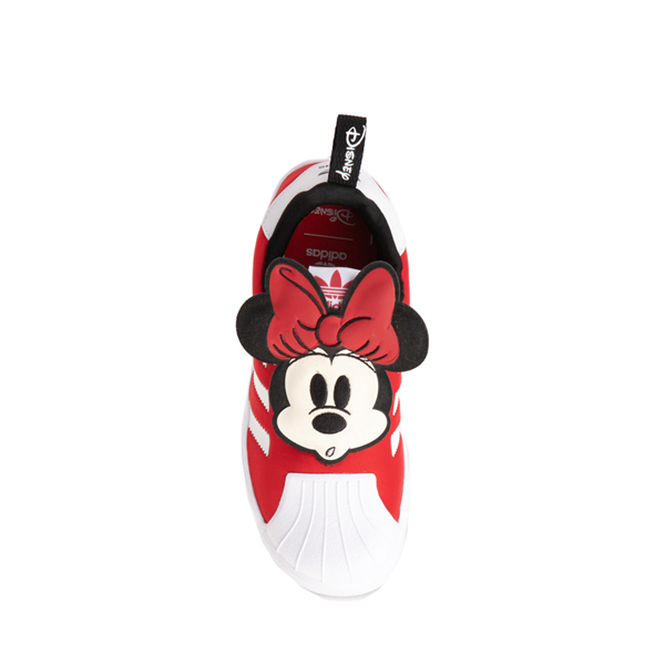 alternate view adidas x Disney Superstar 360 Minnie Mouse Slip On Athletic Shoe - Little Kid - RedALT1