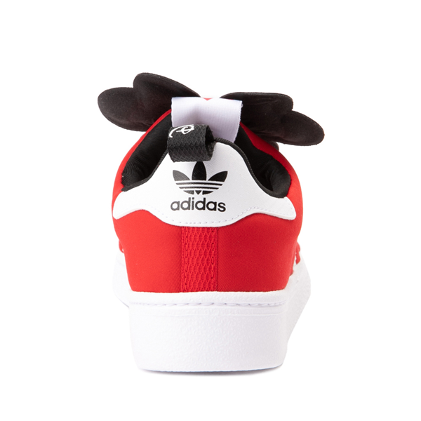 alternate view adidas x Disney Superstar 360 Minnie Mouse Slip On Athletic Shoe - Little Kid - RedALT4
