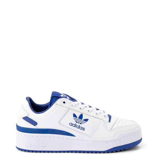 Main view of Womens adidas Forum Bold Athletic Shoe - Cloud White / Royal Blue