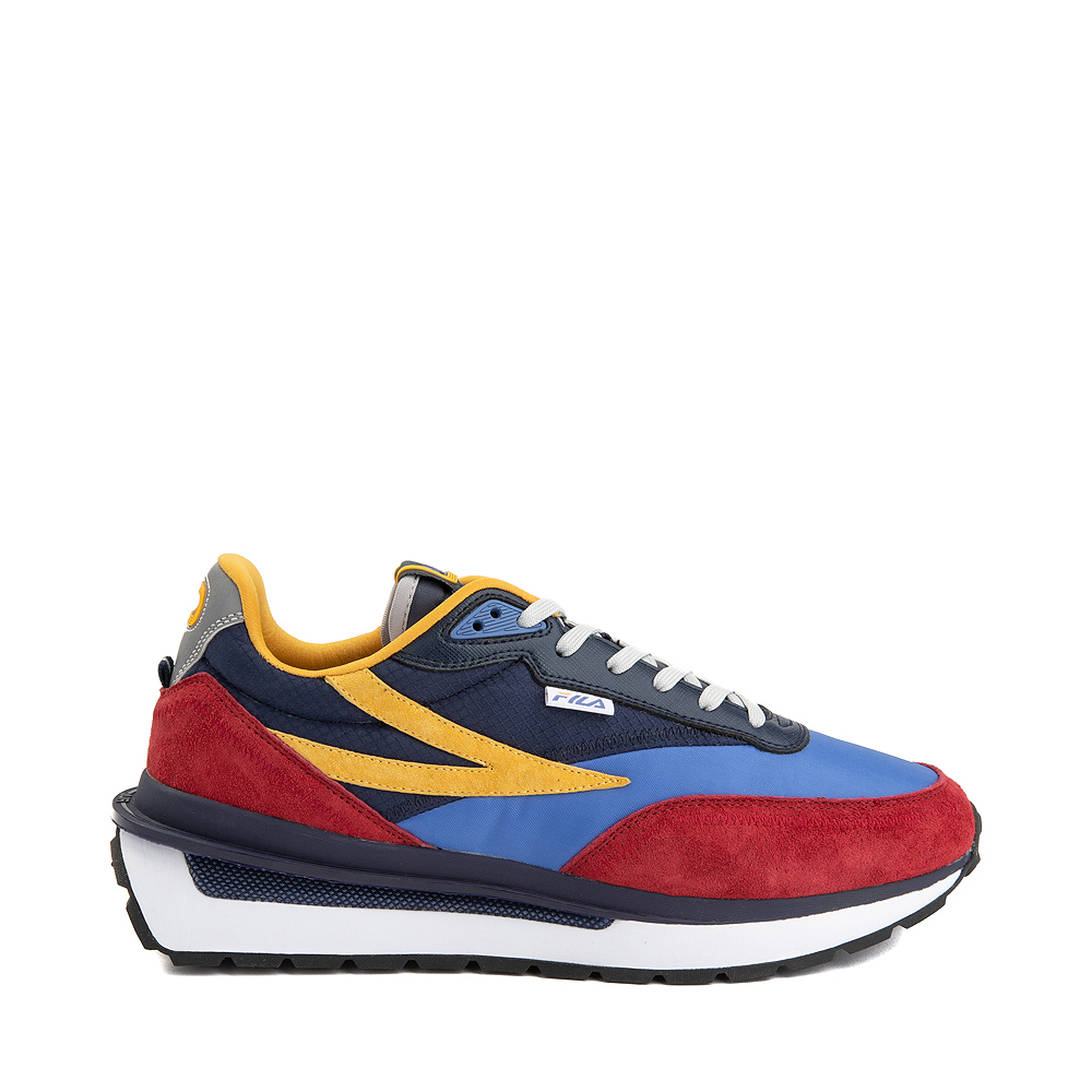 Mens Fila Renno Athletic Shoe - Red / Blue / Yellow