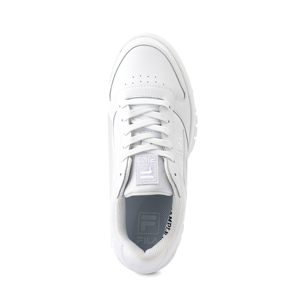 alternate view Womens Fila LNX 100 Athletic Shoe - White MonochromeALT2