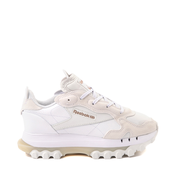 UPC 194823762693 product image for Womens Reebok x Cardi B Classic Leather Athletic Shoe - White | upcitemdb.com