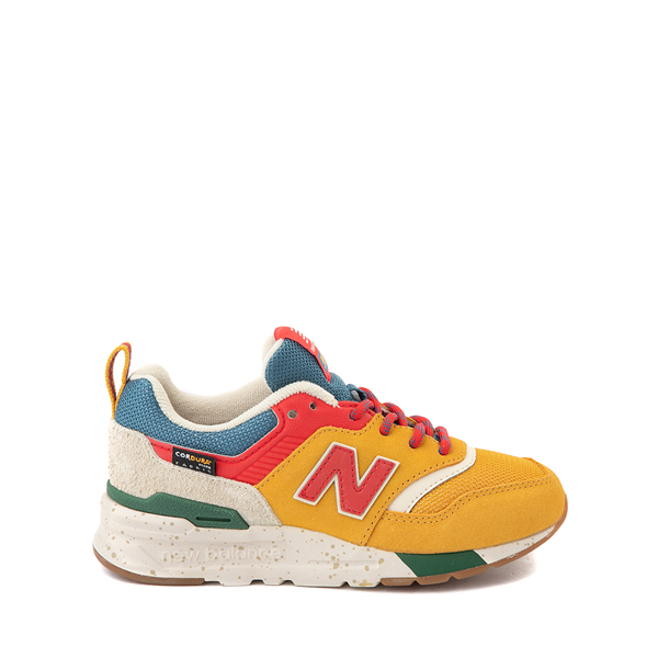 Main view of New Balance 997H Athletic Shoe - Little Kid / Big Kid - Yellow / Multicolor