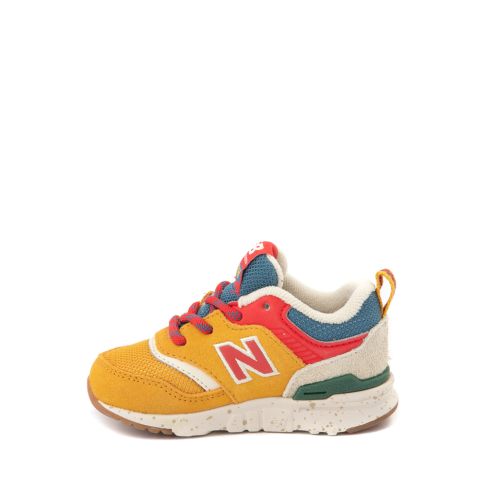 New Balance 997H Athletic Shoe - Baby / Toddler - Yellow / Multicolor new balance toddler shoe size chart