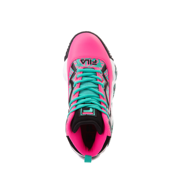 alternate view Fila MB Athletic Shoe - Big Kid - Pink / Black / TealALT2