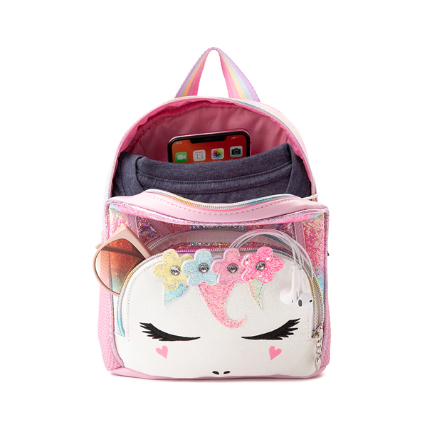 alternate view Unicorn Mini Backpack - Pink / RainbowALT1