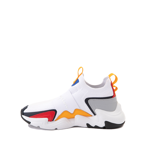alternate view Champion Hyper C Speed Athletic Shoe - Little Kid - White / MulticolorALT1