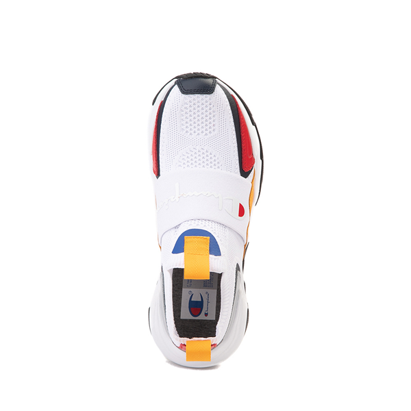 alternate view Champion Hyper C Speed Athletic Shoe - Little Kid - White / MulticolorALT2
