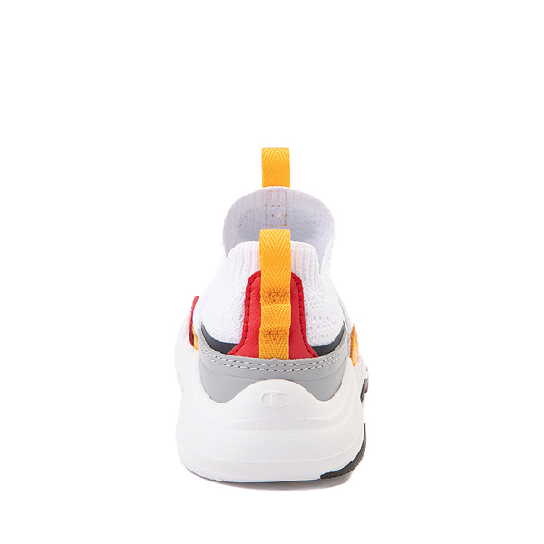 alternate view Champion Hyper C Speed Athletic Shoe - Baby / Toddler - White / MulticolorALT4