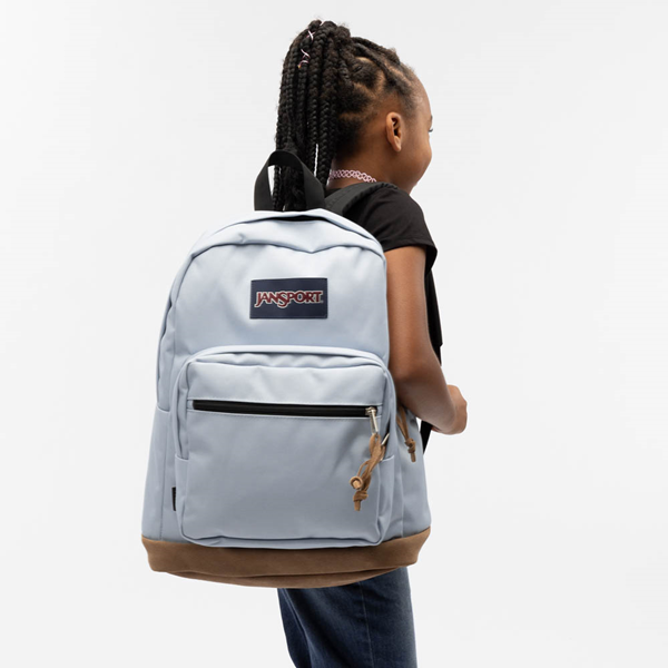 alternate view JanSport Right Pack Backpack - Blue DuskALT1BKIDZ