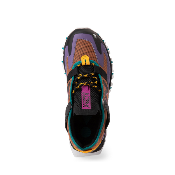 alternate view Womens New Balance X-Racer Athletic Shoe - Purple / BrownALT2