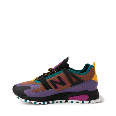 Alternate view of Womens New Balance X-Racer Athletic Shoe - Purple / Brown