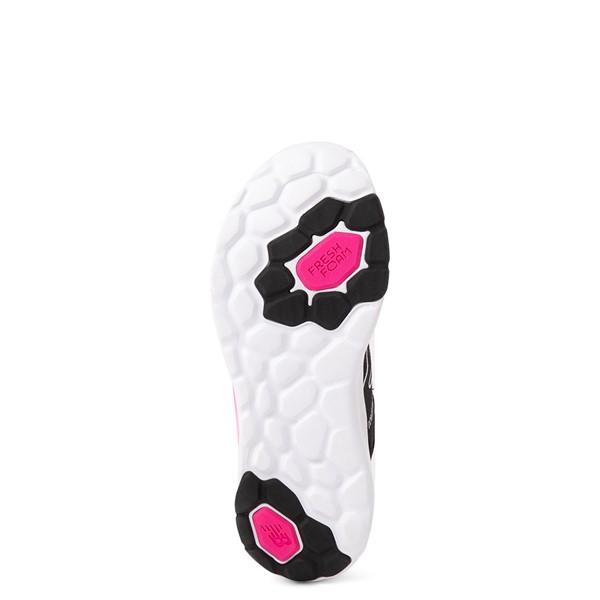 alternate view Womens New Balance Fresh Foam Roav Athletic Shoe - White / Black / PinkALT3