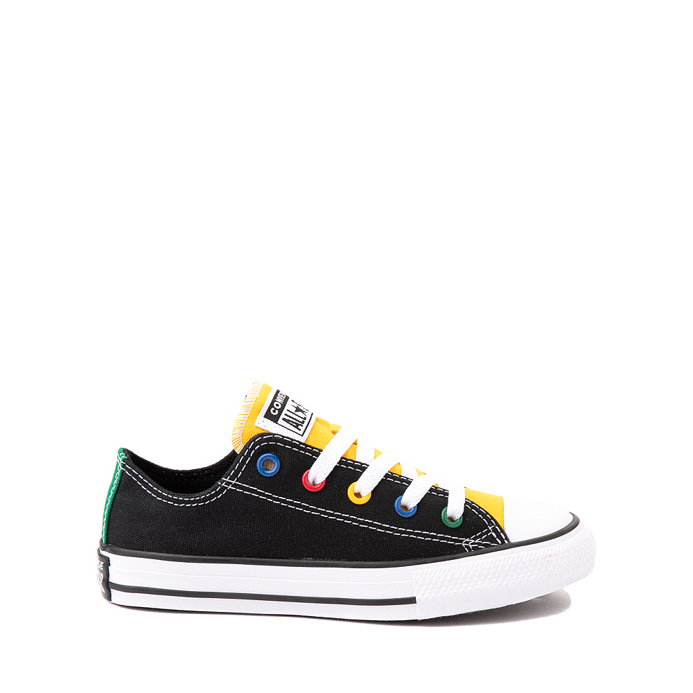 Converse Chuck Taylor All Star Lo Sneaker - Little Kid - Black / Multicolor
