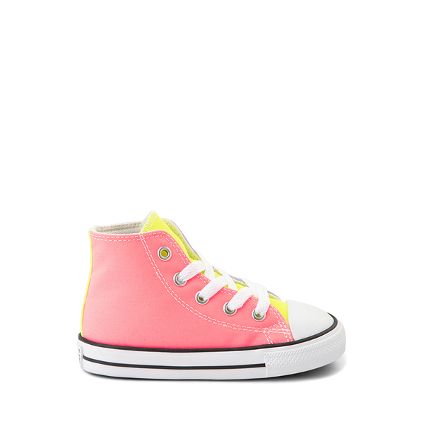 Main view of Converse Chuck Taylor All Star Hi Sneaker - Baby / Toddler - Neon Color-Block