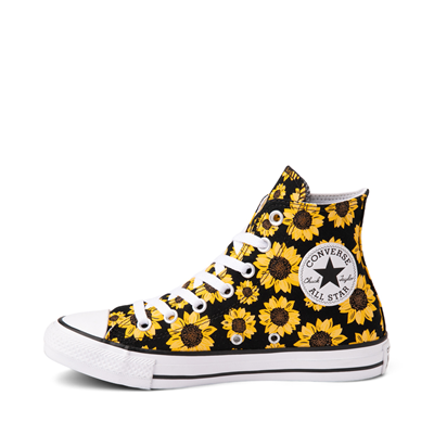 Alternate view of Converse Chuck Taylor All Star Hi Sunflower Sneaker - Black