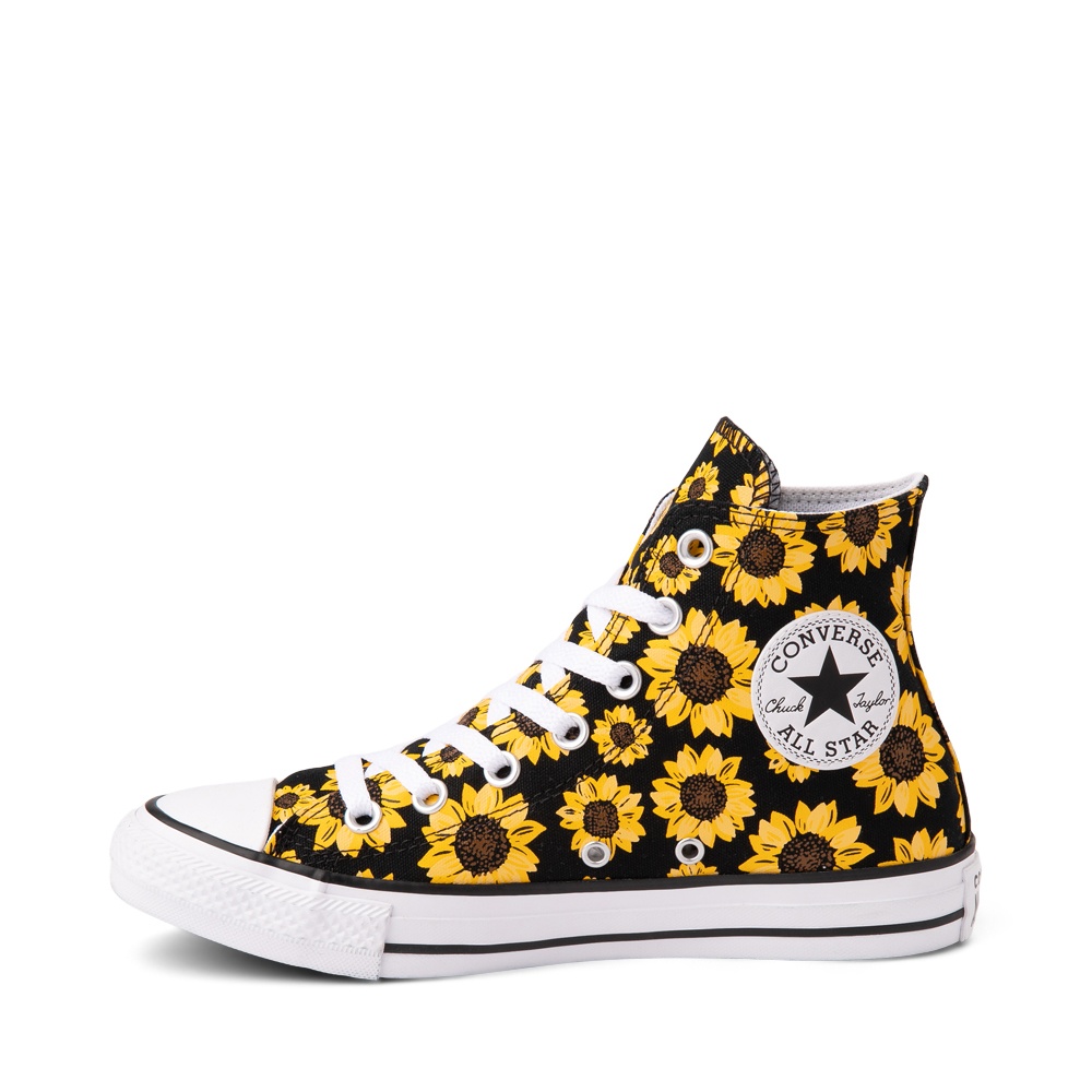 Converse Chuck Taylor All Star Hi Sunflower Sneaker - Black | Journeys
