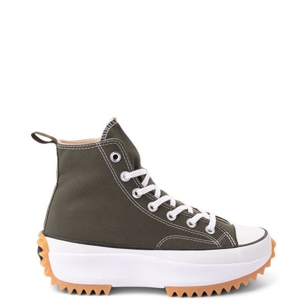 Main view of Converse Run Star Hike Recycled Platform Sneaker - Cargo Khaki