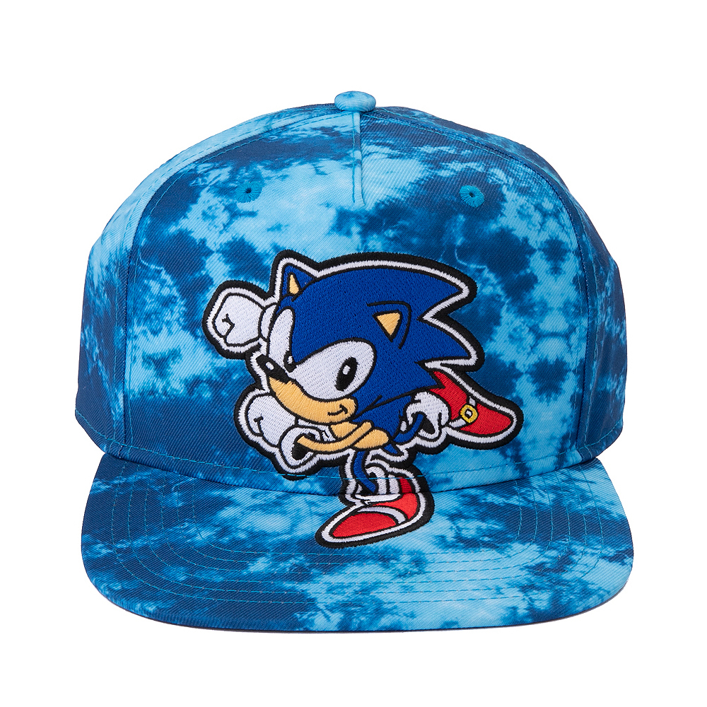 Sonic The Hedgehog® Snapback Cap - Blue Tie Dye