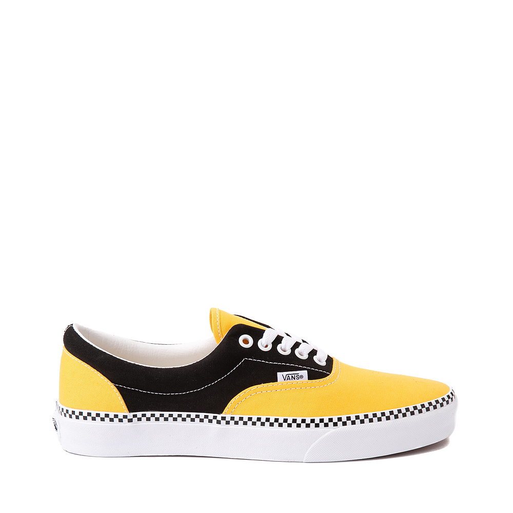 Vans Era Checkerboard Skate Shoe - Spectra Yellow ⁄ Black | Journeys