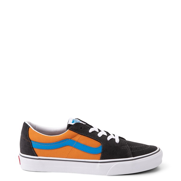 Main view of Vans Sk8 Low Skate Shoe - Asphalt / Desert Sun