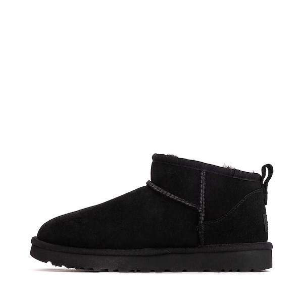 alternate view Womens UGG® Classic Ultra Mini Boot - BlackALT1