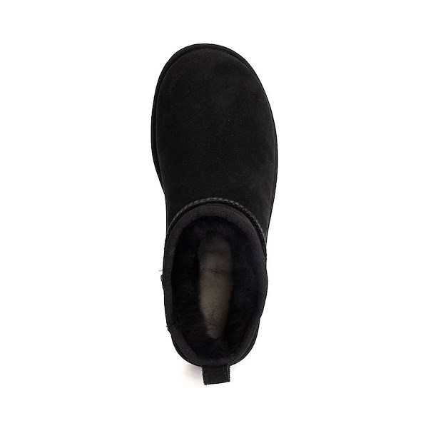 alternate view Womens UGG® Classic Ultra Mini Boot - BlackALT2