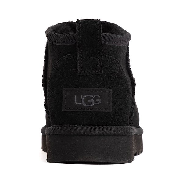 alternate view Womens UGG® Classic Ultra Mini Boot - BlackALT4