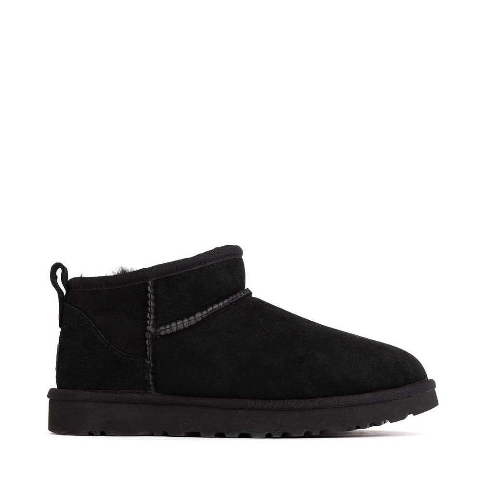Womens UGG&reg; Classic Ultra Mini Boot - Black