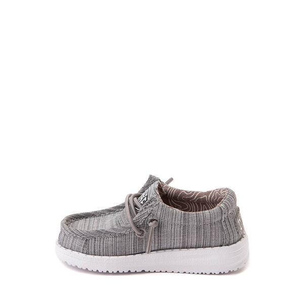 alternate view Hey Dude Wally Casual Shoe - Toddler / Little Kid - StoneALT1