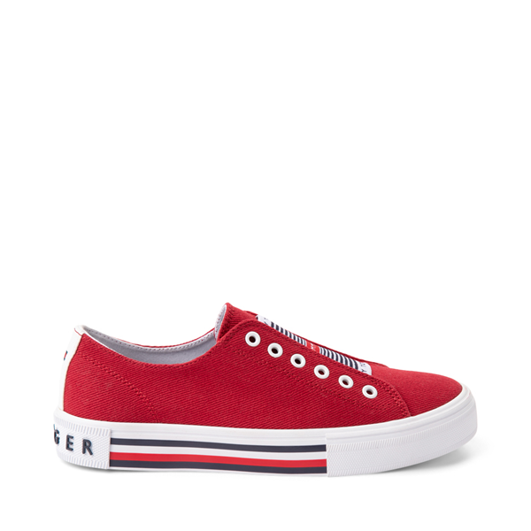 Womens Tommy Hilfiger Hopz 2 Slip On Casual Shoe - Red
