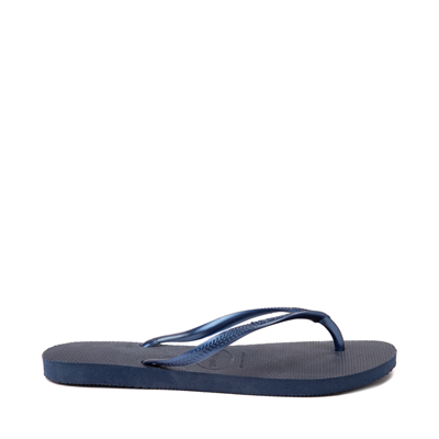 Alternate view of Womens Havaianas Slim Sandal - Navy