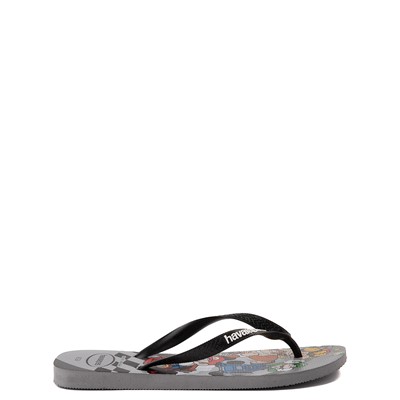 Alternate view of Havaianas Super Mario Kart Sandal - Steel Gray