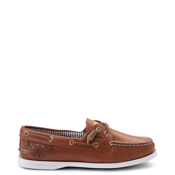 Main view of Womens Sperry Top-Sider x Outer Banks Authentic Original Vida Boat Shoe - Tan