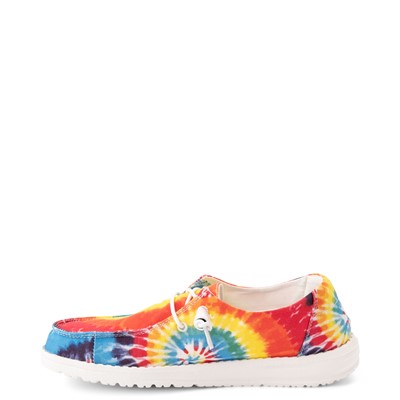 Alternate view of Womens Hey Dude Wendy Slip On Casual Shoe - Tie Dye