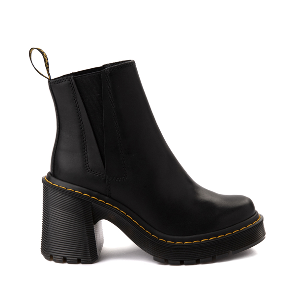 dr martens spence heeled ankle boots in black