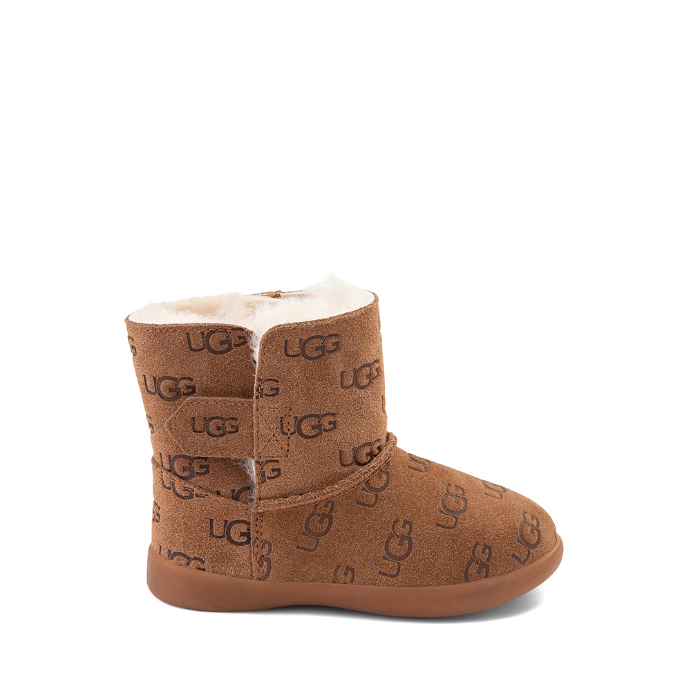 UGG® Keelan Embossed Boot - Toddler / Little Kid - Chestnut