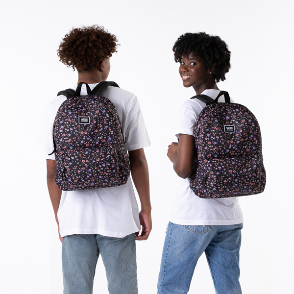 Vans Old Skool H2O Backpack - Black / Covered Ditsy Floral | Journeys