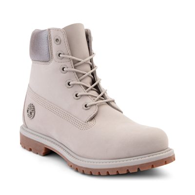 Silver timberlands hot sale womens