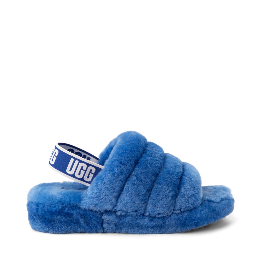 Womens UGG® Fluff Yeah Slide Sandal - Classic Blue