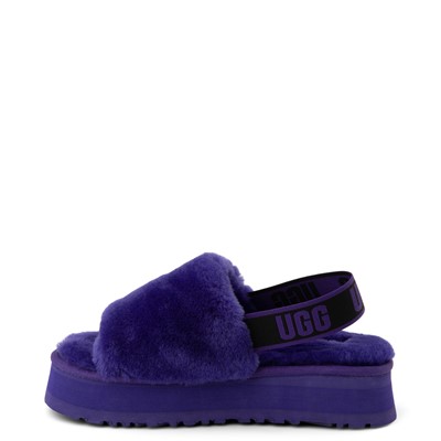 Alternate view of Womens UGG® Disco Platform Slide Sandal - Violet Night