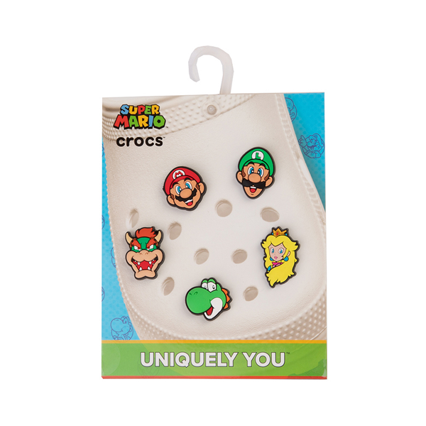 alternate view Crocs Jibbitz™ Super Mario Bros. Shoe Charms 5 Pack - MulticolorALT2