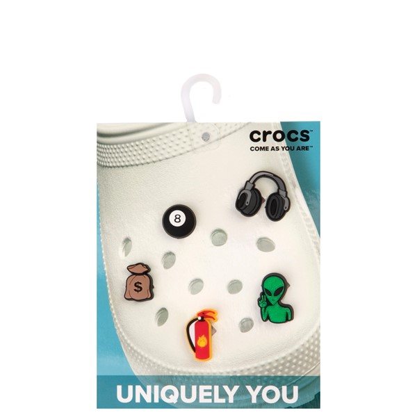 alternate view Crocs Jibbitz™ Teen Bro Shoe Charms 5 Pack - MulticolorALT2