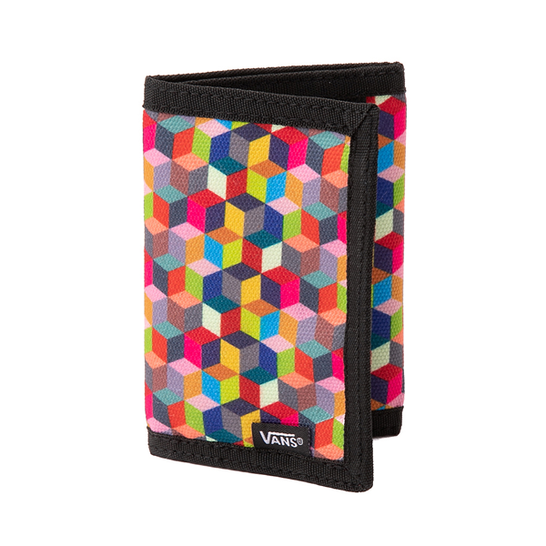 Vans Prism Cube Checkerboard Tri-Fold Wallet - Multicolor
