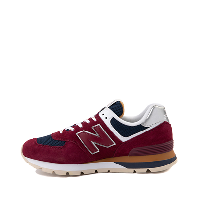 Alternate view of Mens New Balance 574 Rugged Athletic Shoe - Maroon / Navy